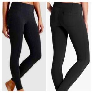 Athleta Black METRO fitness leggings small